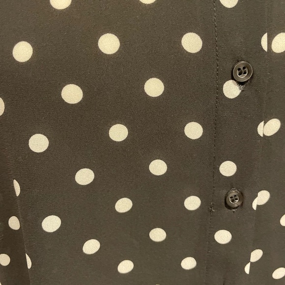 Polka Dot Blouse size M - Picture 4 of 7